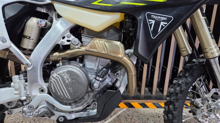 2025 Triumph TF 250-E WHITE