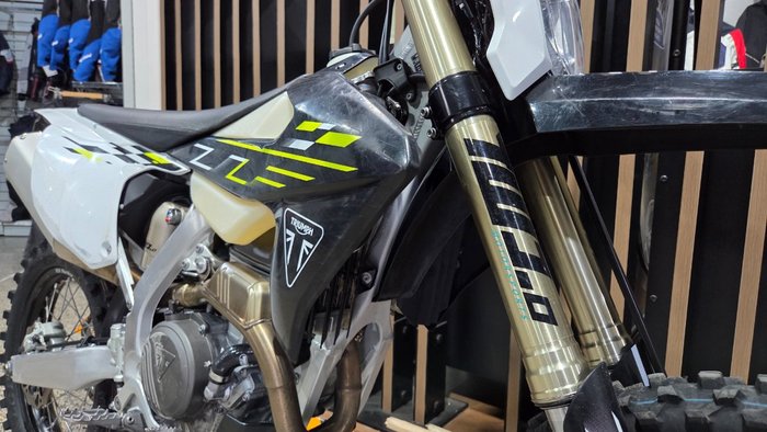 2025 Triumph TF 250-E WHITE