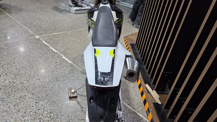 2025 Triumph TF 250-E WHITE