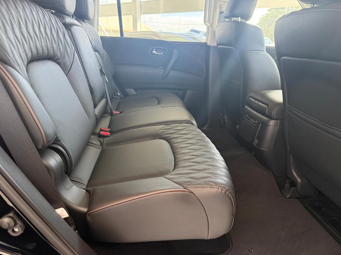 2026 Nissan Patrol Warrior Y62 MY26 4X4 Dual Range Black Obsidian