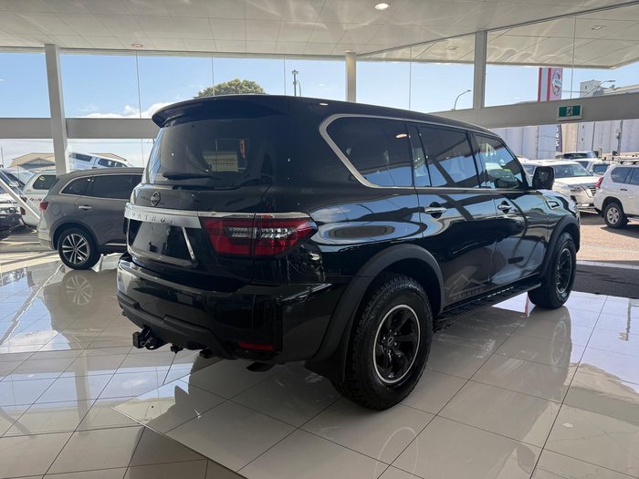 2026 Nissan Patrol Warrior Y62 MY26 4X4 Dual Range Black Obsidian