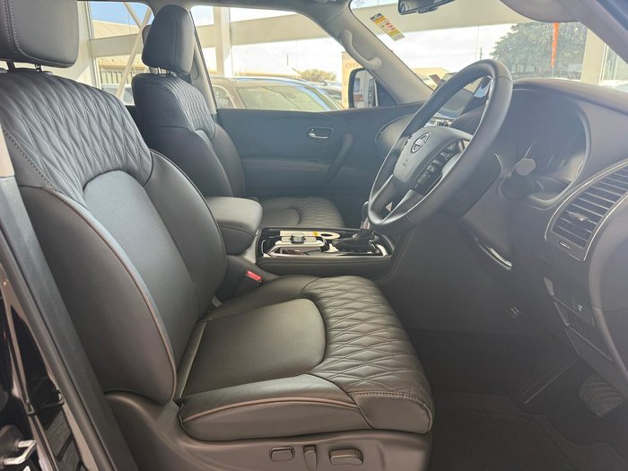 2026 Nissan Patrol Warrior Y62 MY26 4X4 Dual Range Black Obsidian
