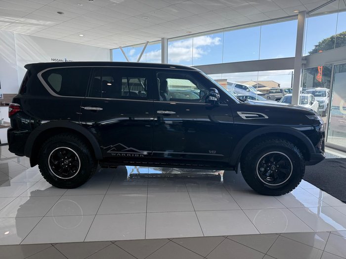 2026 Nissan Patrol Warrior Y62 MY26 4X4 Dual Range Black Obsidian