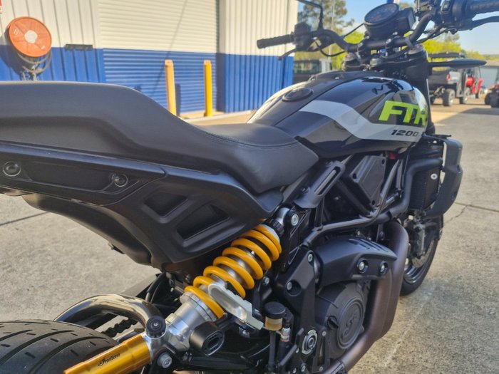 2025 Indian FTR Black and lime