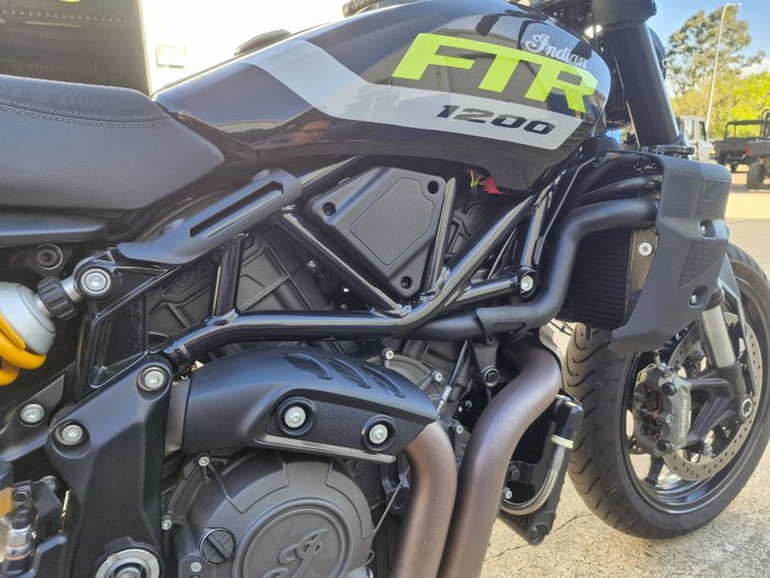 2025 Indian FTR Black and lime