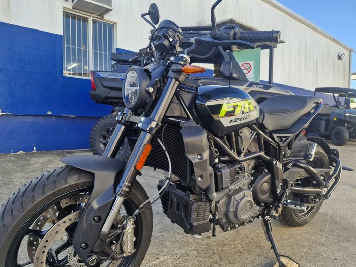 2025 Indian FTR Black and lime