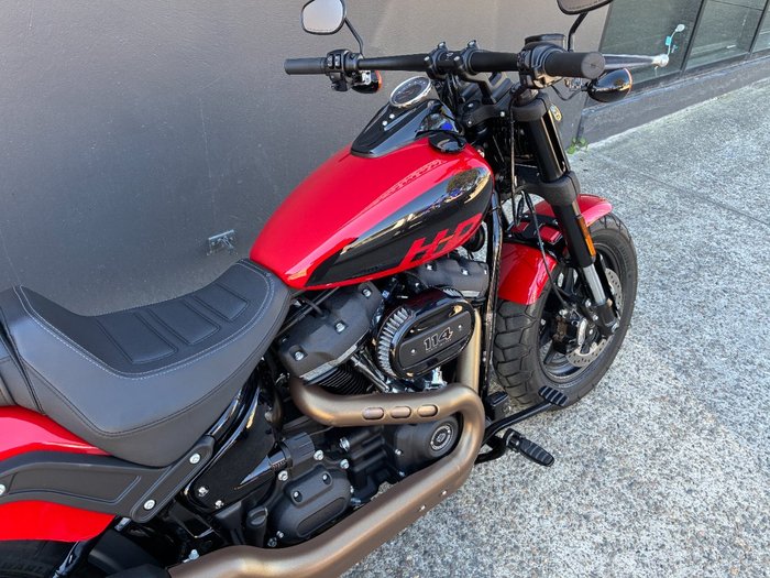 2023 HARLEY-DAVIDSON FLFBS FAT BOY S (114) RED
