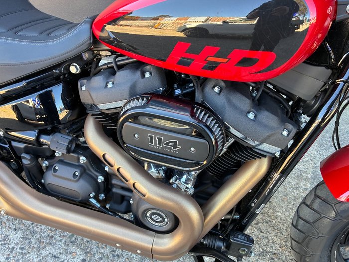 2023 HARLEY-DAVIDSON FLFBS FAT BOY S (114) RED