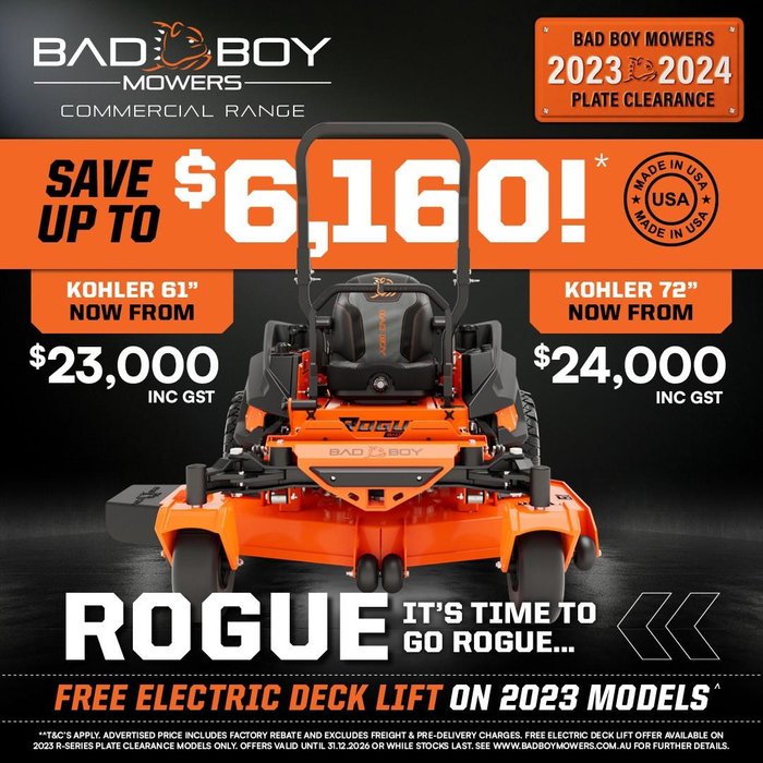2023 Bad Boy Rogue 61 inch