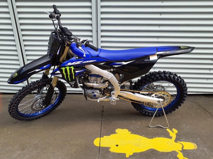 2026 Yamaha YZ450F Monster Energy (YZ450FSP) YZ Black