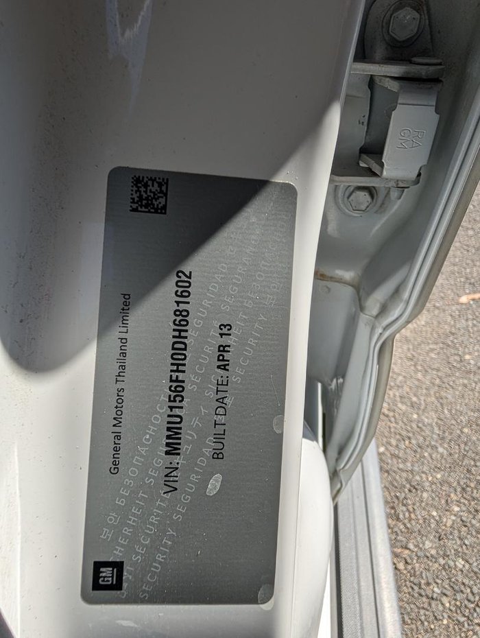2013 Holden Colorado 7 LT