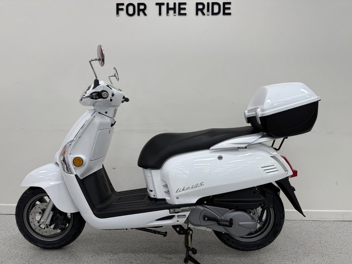 2026 Kymco LIKE 125 White
