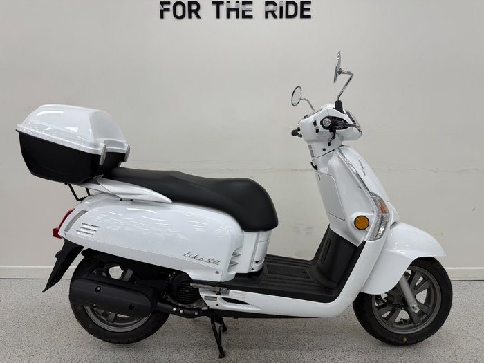 2026 Kymco LIKE 50 White