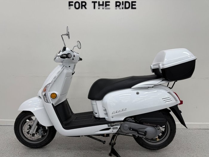 2026 Kymco LIKE 50 White