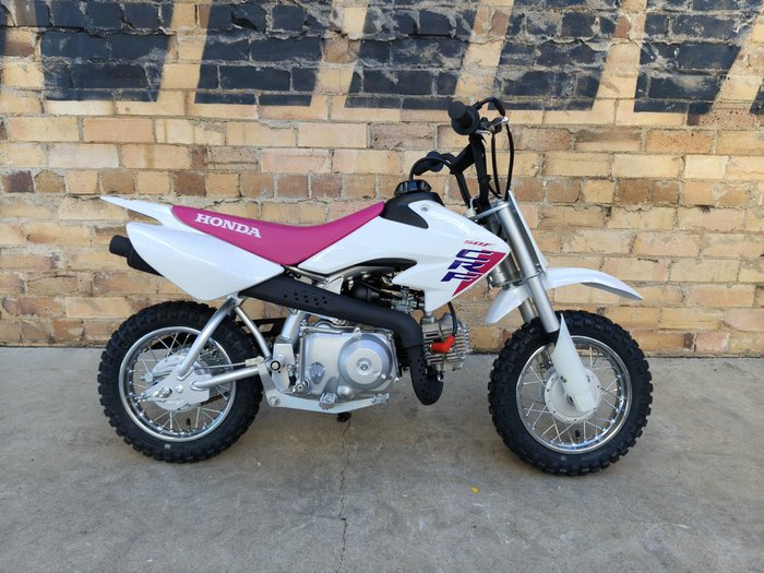 2027 HONDA CRF50F MINI BIKE WHITE