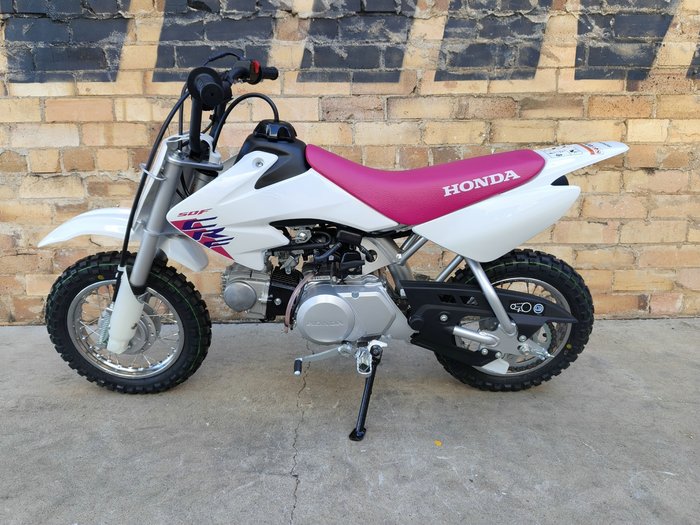 2027 HONDA CRF50F MINI BIKE WHITE