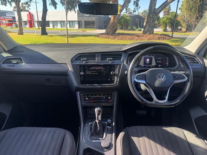 2022 Volkswagen Tiguan 162TSI Adventure Allspace 5N MY22 Four Wheel Drive Pure White