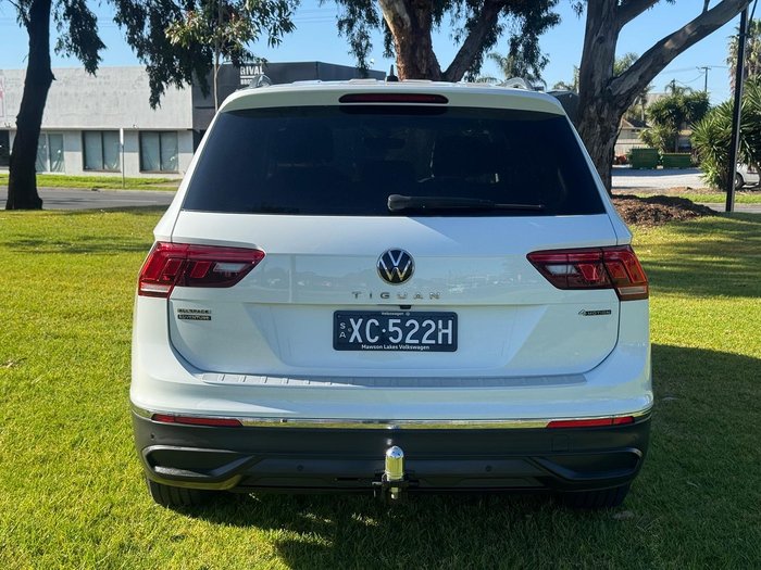 2022 Volkswagen Tiguan 162TSI Adventure Allspace 5N MY22 Four Wheel Drive Pure White