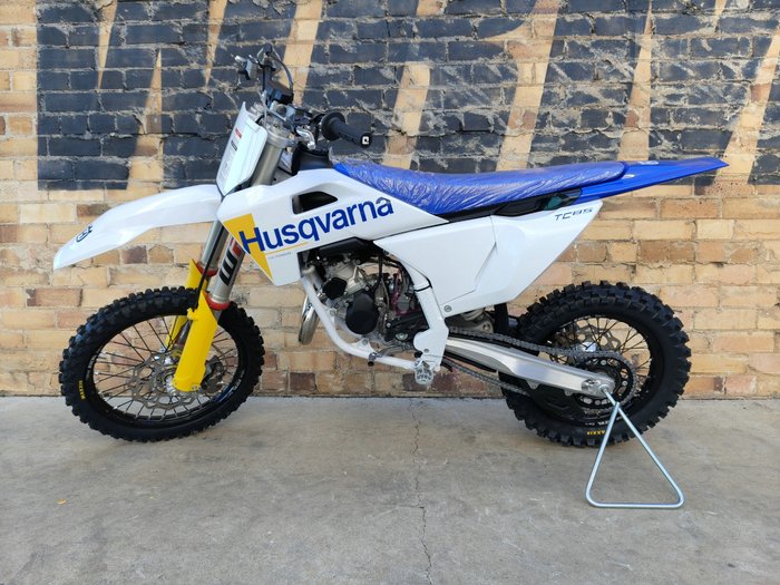 2027 HUSQVARNA TC 85 BW MINI BIKE WHITE