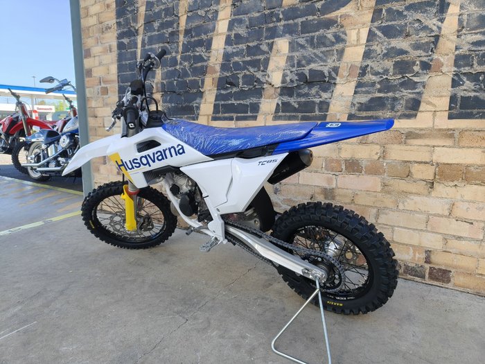 2027 HUSQVARNA TC 85 BW MINI BIKE WHITE