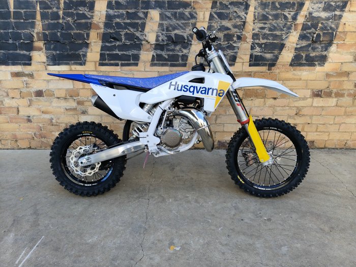 2027 HUSQVARNA TC 85 BW MINI BIKE WHITE