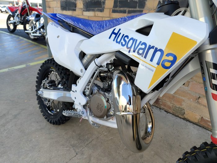 2027 HUSQVARNA TC 85 BW MINI BIKE WHITE
