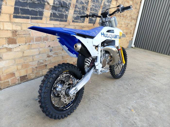 2027 HUSQVARNA TC 85 BW MINI BIKE WHITE