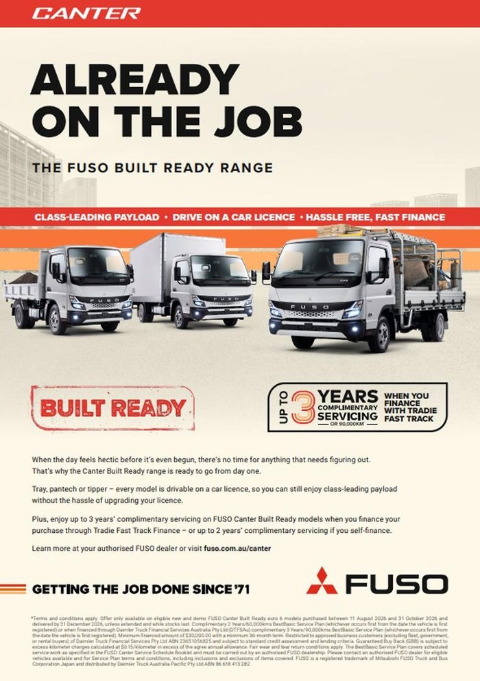 2026 Fuso Canter