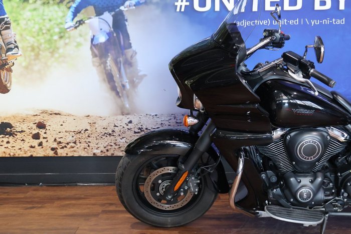 2012 Kawasaki VULCAN 1700 VAQUERO (ABS) Black