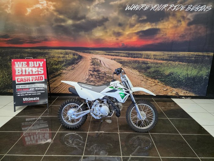 2026 Kawasaki KLX110R WHITE