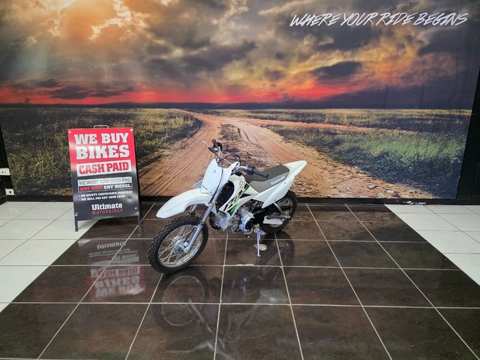 2026 Kawasaki KLX110R WHITE