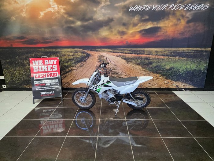 2026 Kawasaki KLX110R WHITE