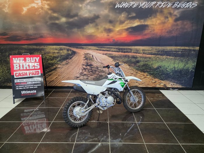 2026 Kawasaki KLX110R WHITE