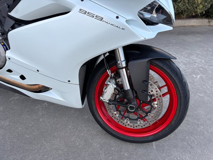 2018 DUCATI 959 PANIGALE (WHITE) White