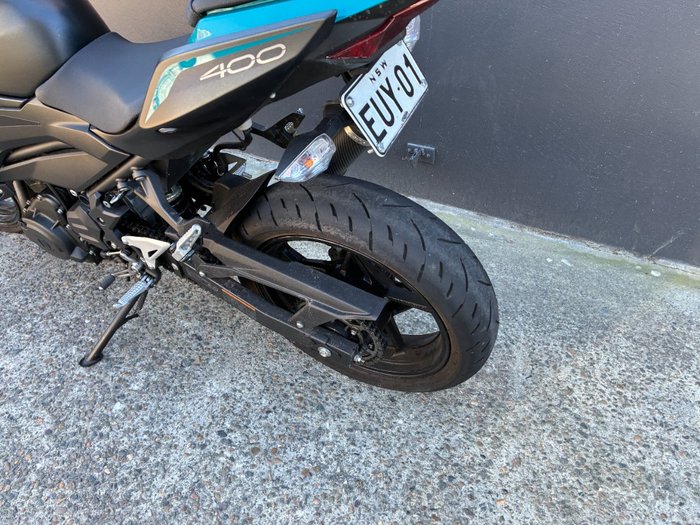 2020 Kawasaki Z400 GREEN