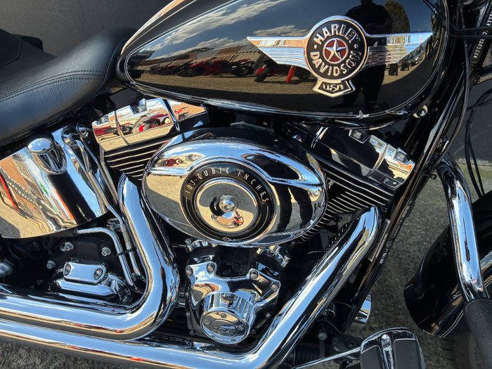 2012 HARLEY-DAVIDSON FLSTF FAT BOY BLACK
