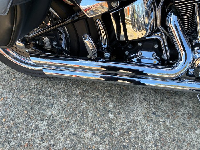 2012 HARLEY-DAVIDSON FLSTF FAT BOY BLACK