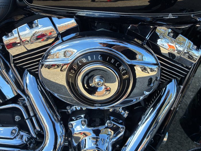 2012 HARLEY-DAVIDSON FLSTF FAT BOY BLACK