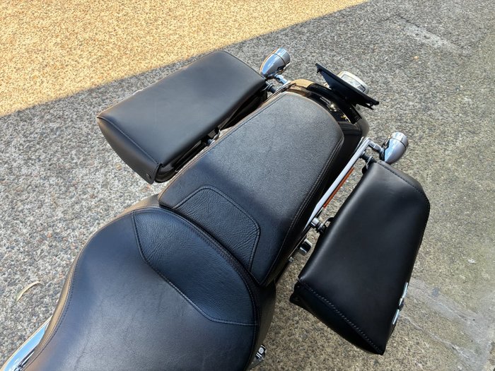 2012 HARLEY-DAVIDSON FLSTF FAT BOY BLACK