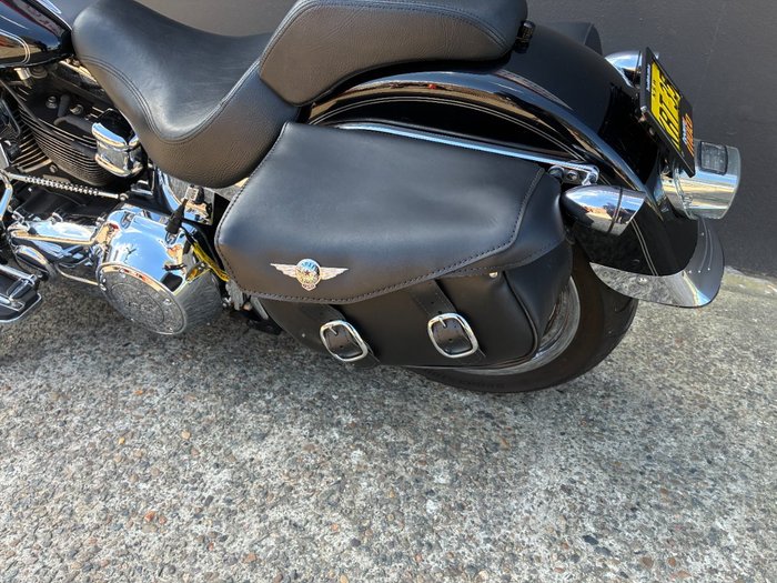 2012 HARLEY-DAVIDSON FLSTF FAT BOY BLACK