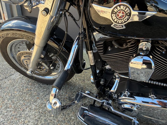 2012 HARLEY-DAVIDSON FLSTF FAT BOY BLACK