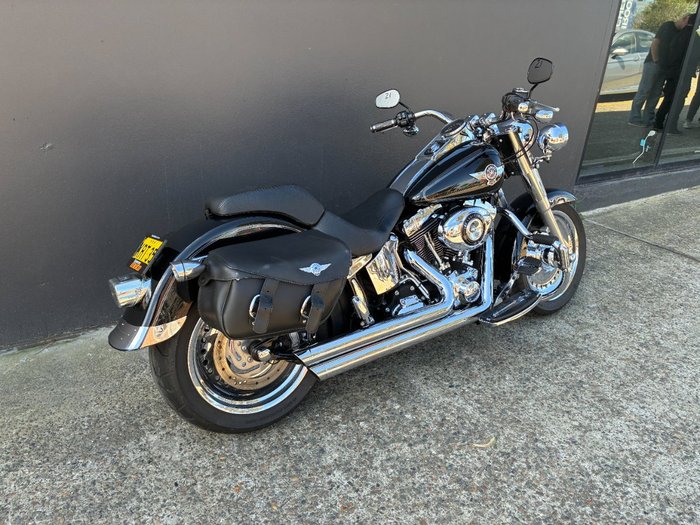 2012 HARLEY-DAVIDSON FLSTF FAT BOY BLACK