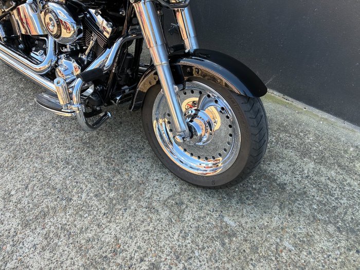 2012 HARLEY-DAVIDSON FLSTF FAT BOY BLACK