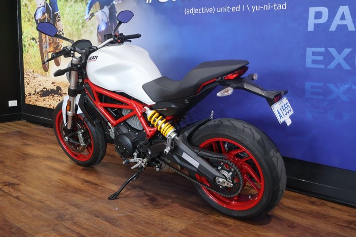 2017 Ducati MONSTER 659 (ABS) White