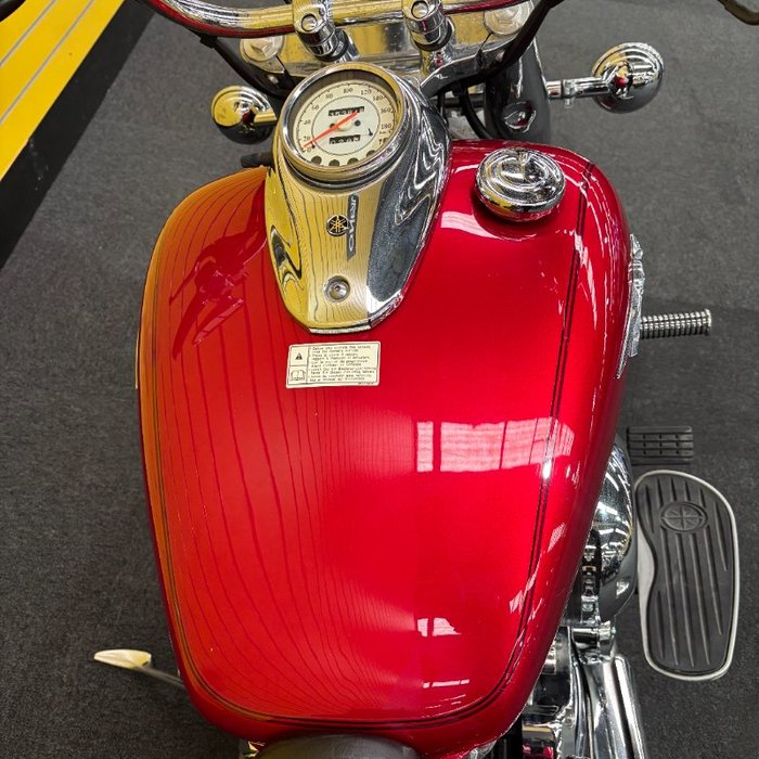 2006 Yamaha XVS650 V-STAR CUSTOM Red