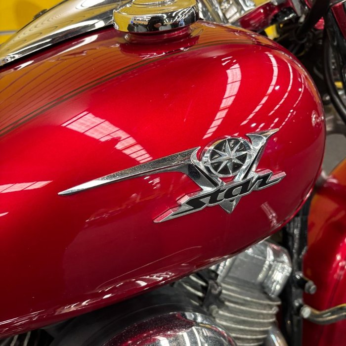 2006 Yamaha XVS650 V-STAR CUSTOM Red
