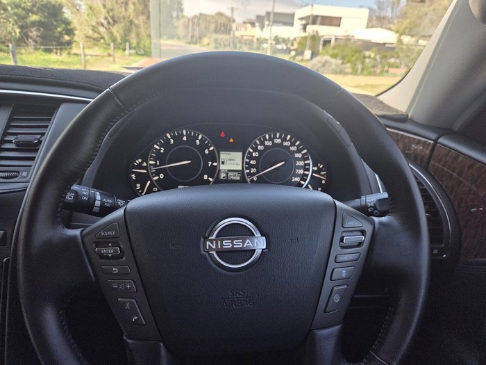 2024 Nissan Patrol Ti Y62 MY24 4X4 Dual Range White