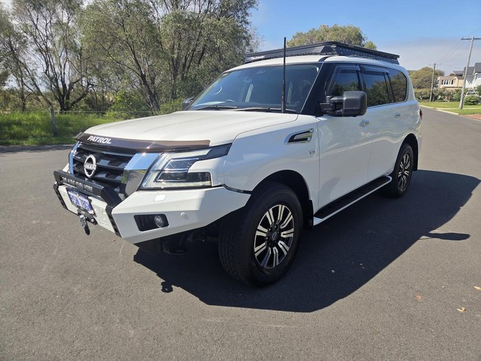 2024 Nissan Patrol Ti Y62 MY24 4X4 Dual Range White