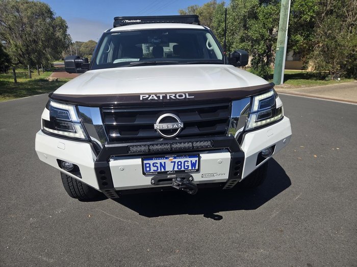 2024 Nissan Patrol Ti Y62 MY24 4X4 Dual Range White