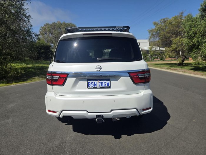 2024 Nissan Patrol Ti Y62 MY24 4X4 Dual Range White